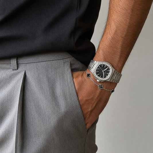 Veyron Cassius watch – dial detail close-up