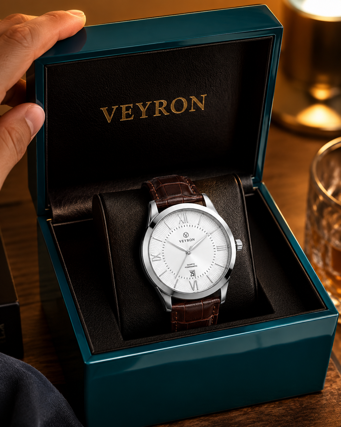 Veyron Roland watch – angle view