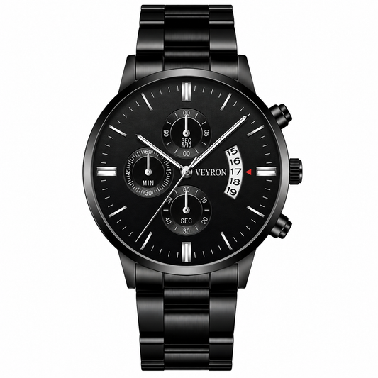 Veyron Fabius triple sub-dial chronograph watch