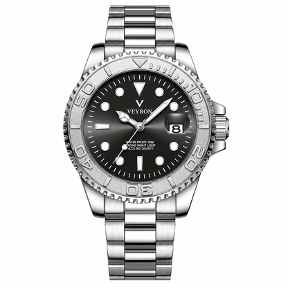 Veyron Trajan diver watch with rotating bezel