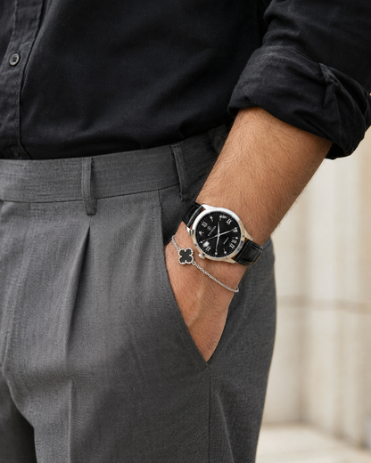Veyron Alaric dress watch – close-up detail