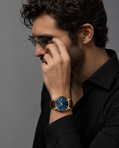 Veyron Aldric dress watch – lifestyle wrist view