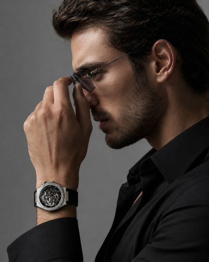Veyron Brennus sports chronograph watch – lifestyle shot
