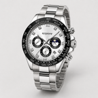 VEY 004 — front view, chronograph dial
