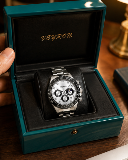 Veyron Cato luxury watch – three-quarter angle
