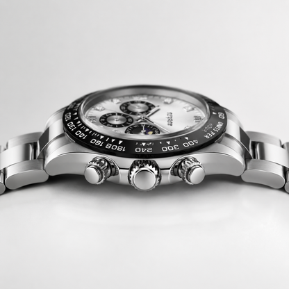 Veyron Cato watch – crown and case detail