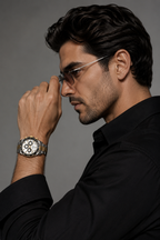 VEY 004 — lifestyle, chronograph on wrist