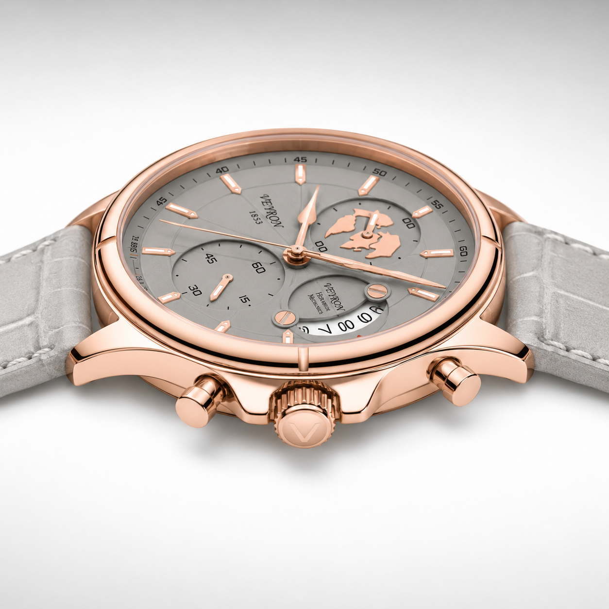 Veyron Clovis premium watch – strap detail