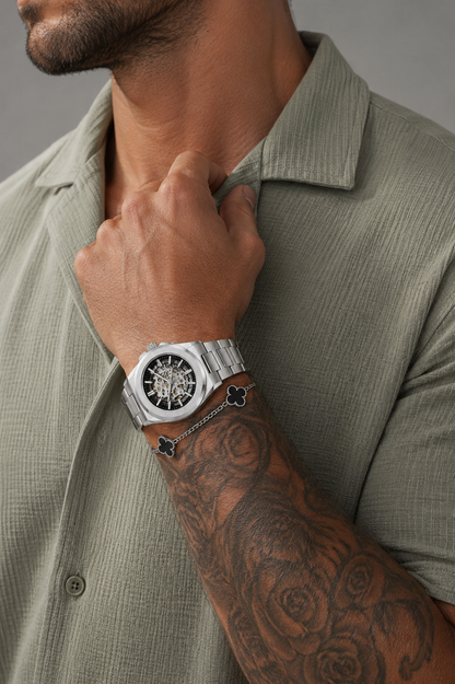 Veyron Corvus luxury watch – angle view