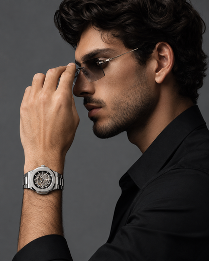 Veyron Corvus watch – lifestyle shot