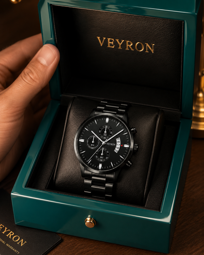 Veyron Fabius luxury watch – angle view