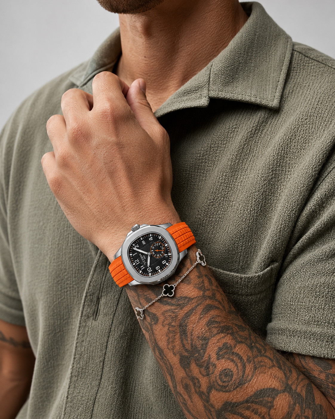 Veyron Leoric watch – profile view