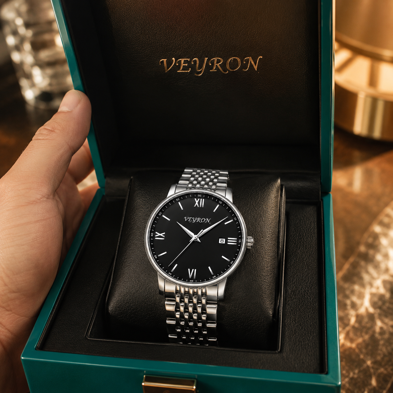 Veyron Marcen watch – angle view