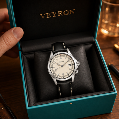 Veyron Roderic watch – crown detail