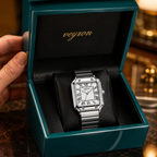 VEY 006 — angle view, integrated bracelet