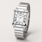 VEY 006 — front view, square steel case