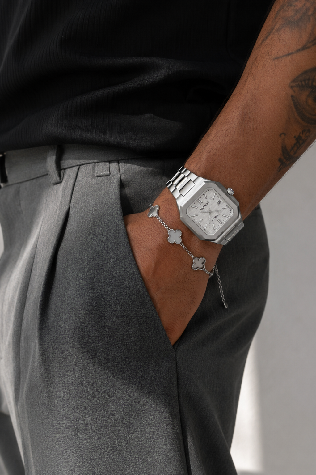 Veyron Titus chronograph watch – dial detail