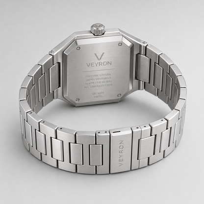 Veyron Titus chronograph watch – strap detail
